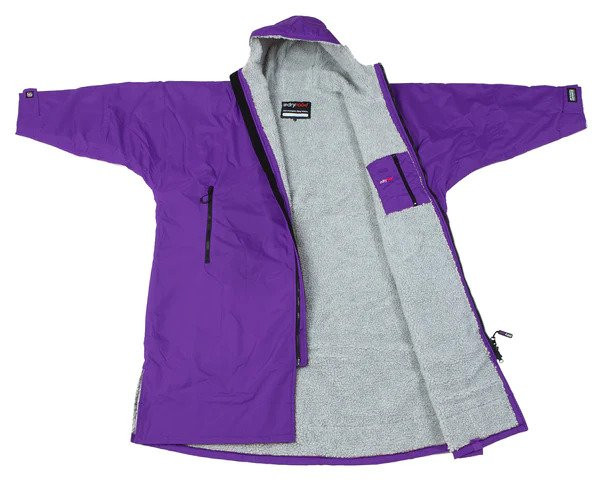 Dryrobe Advanced Long Sleeve Purple/Grey