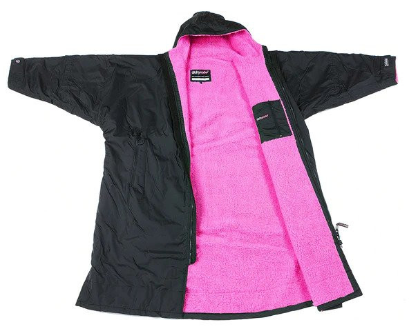 Dryrobe Advanced Long Sleeve Black/Pink