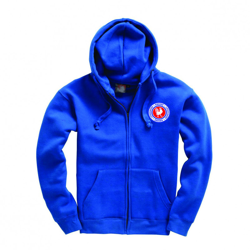 Rhoose Lifeguards Youth Premier Zipped Hoodie