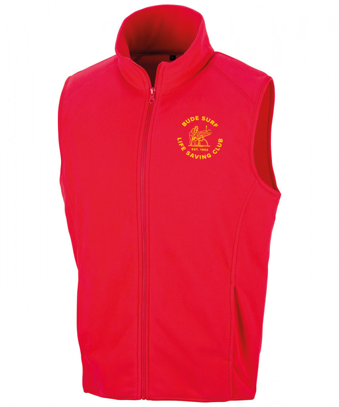 Bude SLSC Adults fleece Gilet