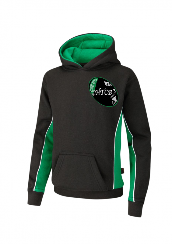 Helston Town band Bk/gr Hoodie